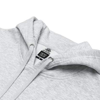 HERO-2020 Unisex Blank Hoodie - Ash Heather