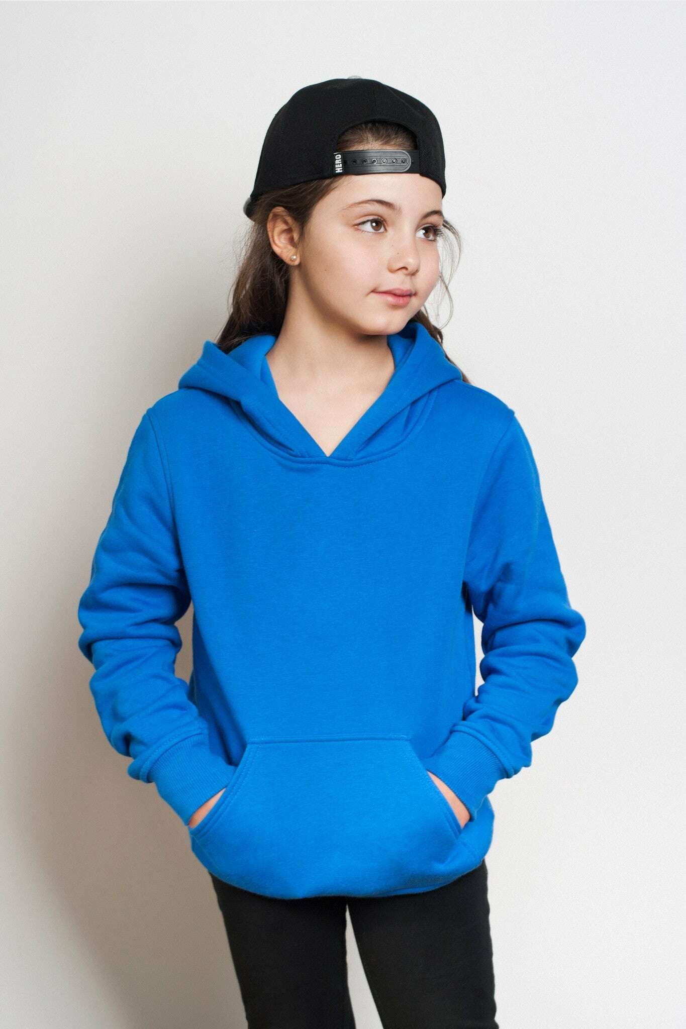 Hoodie-HERO-2020 Youth Blank Hoodie - Royal Blue-torontoscreenprinting.ca