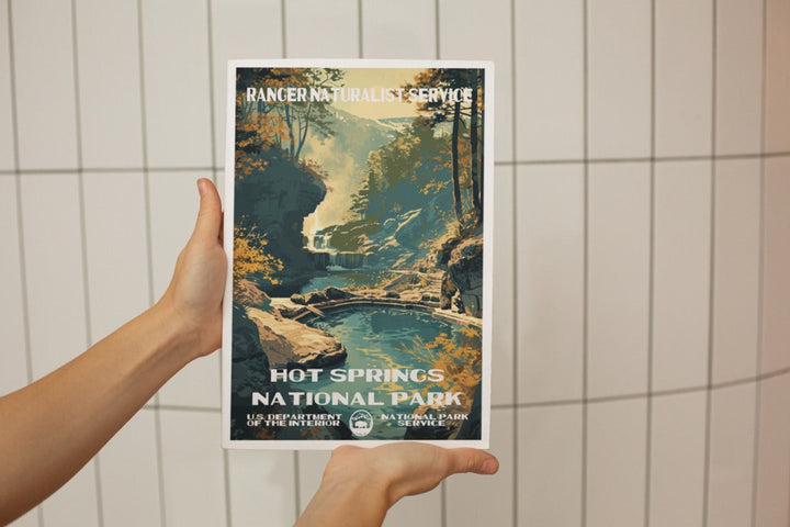 Hot Springs National Park Poster - poster