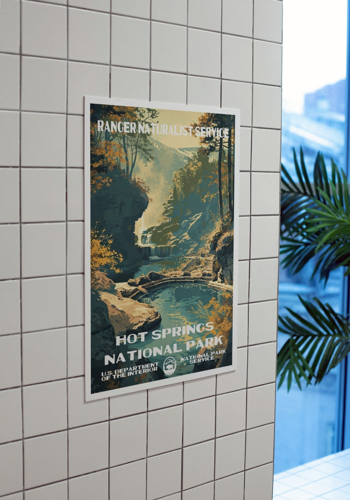 Hot Springs National Park Poster - poster