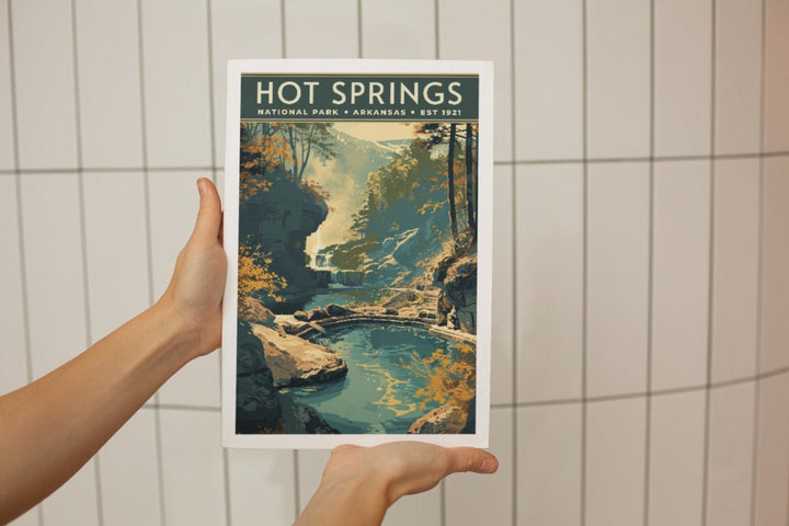 Hot Springs National Park Poster - poster