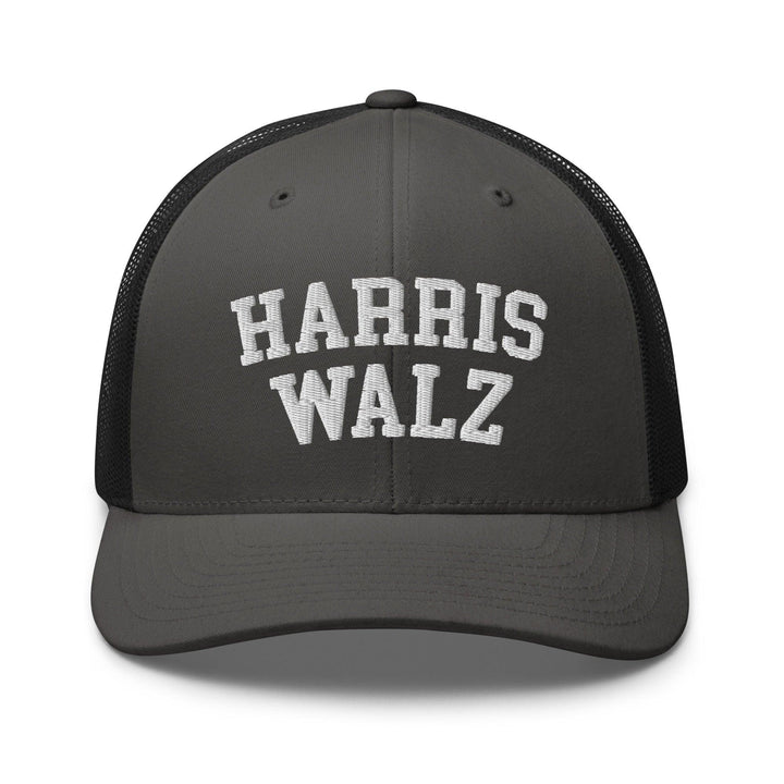 HW Midwest Retro Trucker Hat - Charcoal/ Black