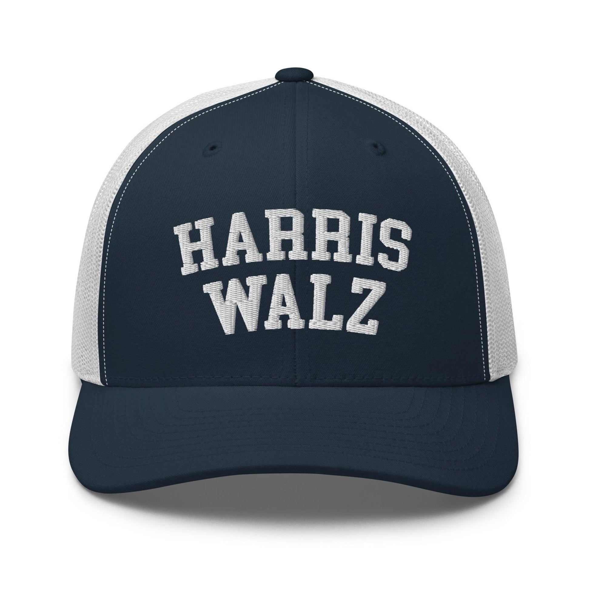 HW Midwest Retro Trucker Hat - Navy/ White