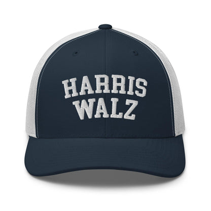 HW Midwest Retro Trucker Hat - Navy/ White