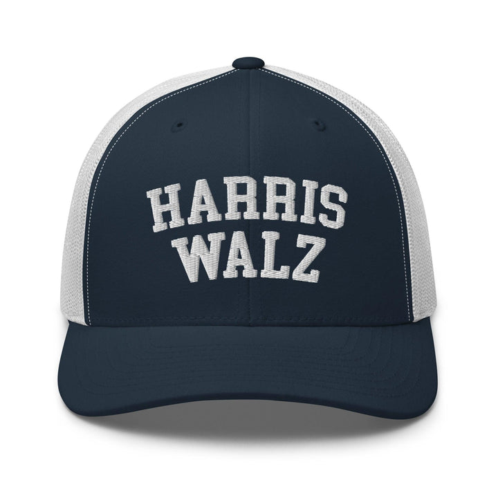 HW Midwest Retro Trucker Hat - Navy/ White