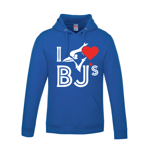 I Love BJs - Vault Pullover Hooded Sweatshirt - XS - Sweatshirts & Hoodies