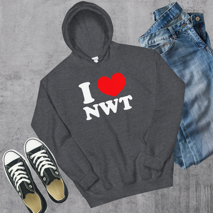 I ❤️ NWT Hoodie - Dark Heather / S