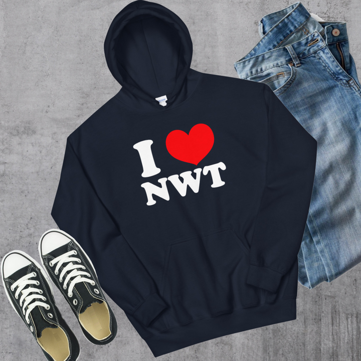 I ❤️ NWT Hoodie - Navy / S