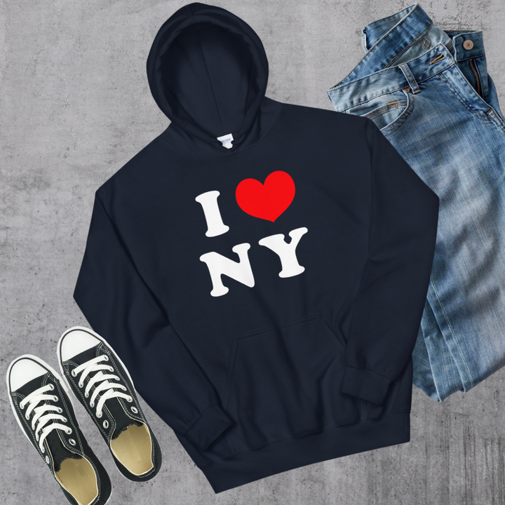 I ❤️ NY Hoodie - Navy / S