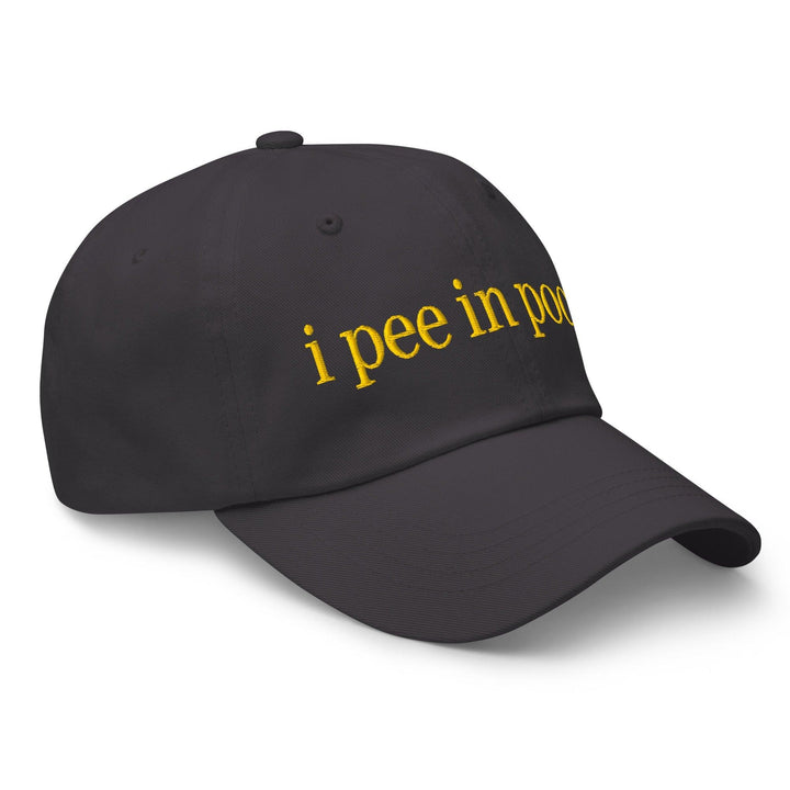 I Pee in Pools Embroidered Dad Hat