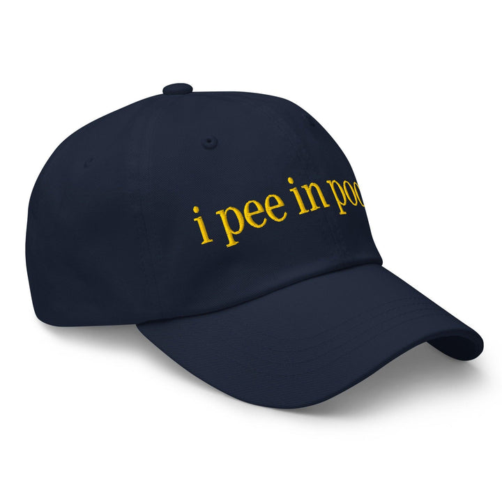 I Pee in Pools Embroidered Dad Hat
