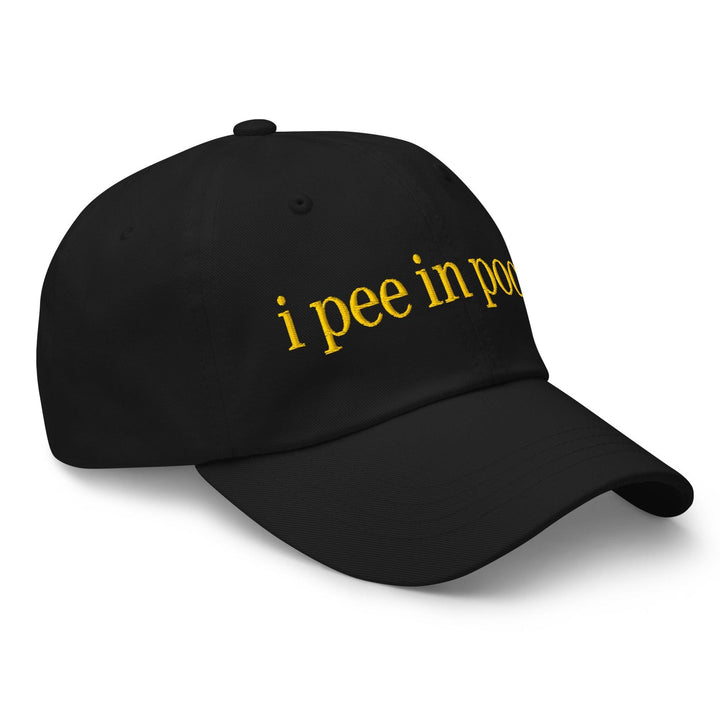 I Pee in Pools Embroidered Dad Hat