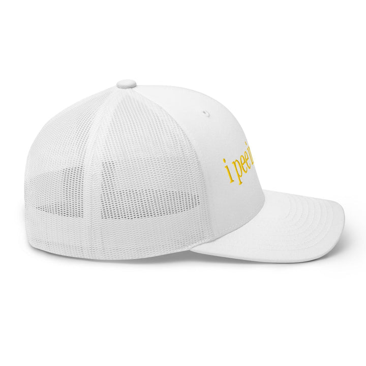 I Pee in Pools Embroidered Mesh Trucker Hat
