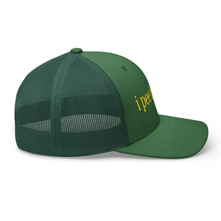 I Pee in Pools Embroidered Mesh Trucker Hat