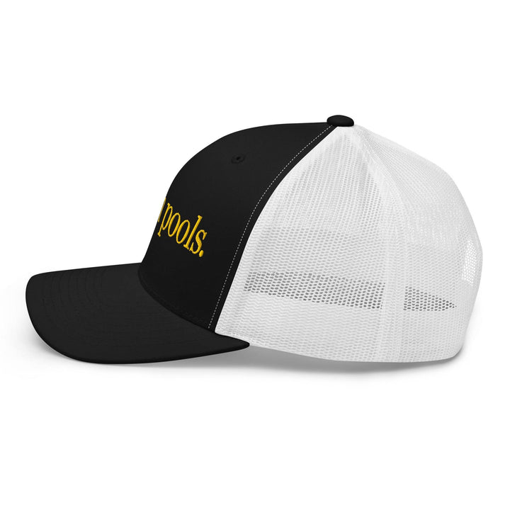 I Pee in Pools Embroidered Mesh Trucker Hat