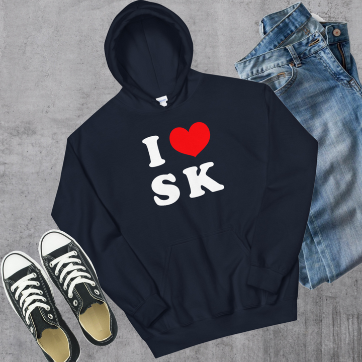 I ❤️ SK Hoodie - Navy / S