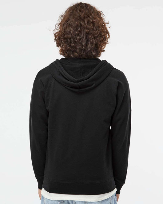 Icon Lightweight Loopback Terry Full-Zip Hooded Sweatshirt SS1000Z - Full-Zip Hoodie