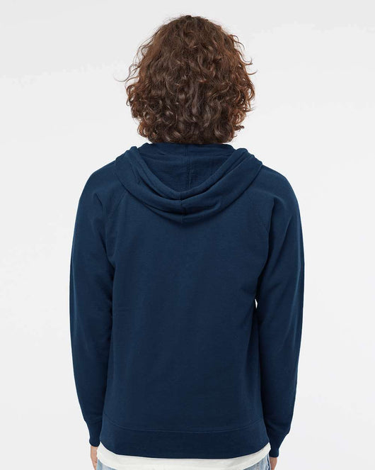 Icon Lightweight Loopback Terry Full-Zip Hooded Sweatshirt SS1000Z - Full-Zip Hoodie