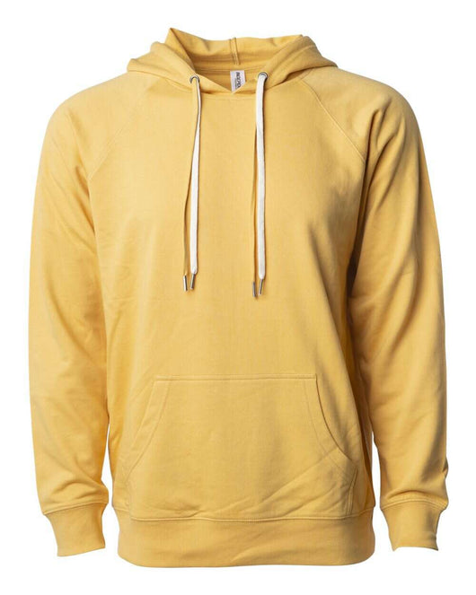 Icon Lightweight Loopback Terry Hooded Sweatshirt SS1000P - Harvest Gold / XS - Sweatshirts & Hoodies