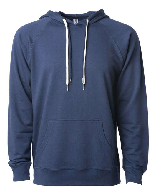 Icon Lightweight Loopback Terry Hooded Sweatshirt SS1000P - Indigo / XS - Sweatshirts & Hoodies