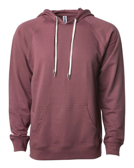 Icon Lightweight Loopback Terry Hooded Sweatshirt SS1000P - Port / XS - Sweatshirts & Hoodies
