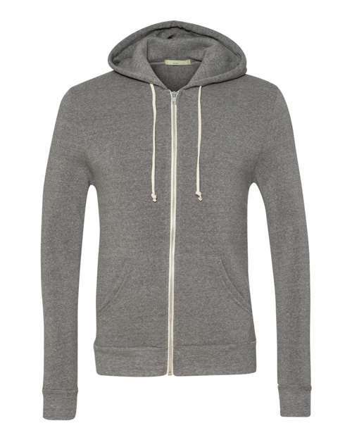 Ignite your brand: custom apparel eco-fleece hoodie screen printing toronto - Eco Grey / XS - Sweatshirts & Hoodies