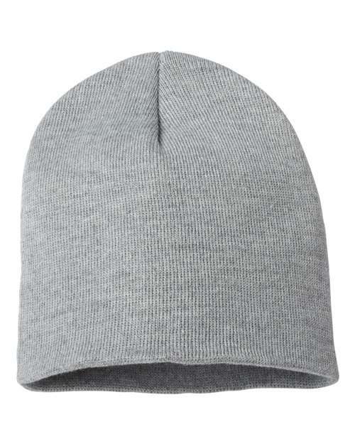 Ignite your style: custom apparel beanie sp08 - Heather Grey / Single Unit - beanie