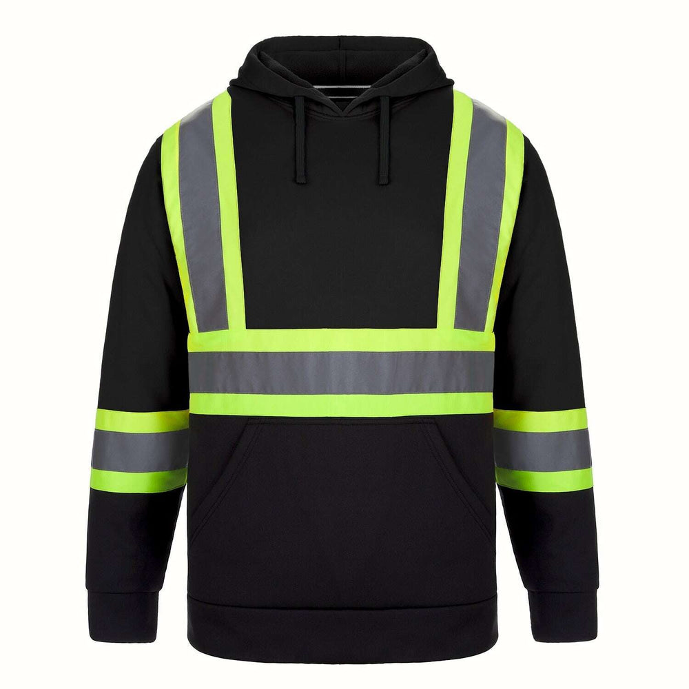 Ignite visibility: custom apparel and live screen printing toronto! - Black / S / S - Hi-Vis