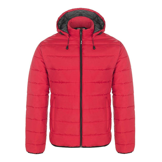 Ignite your style: custom apparel puffer jacket with live screen printing toronto pa100 - Red / S - Puffer Jacket