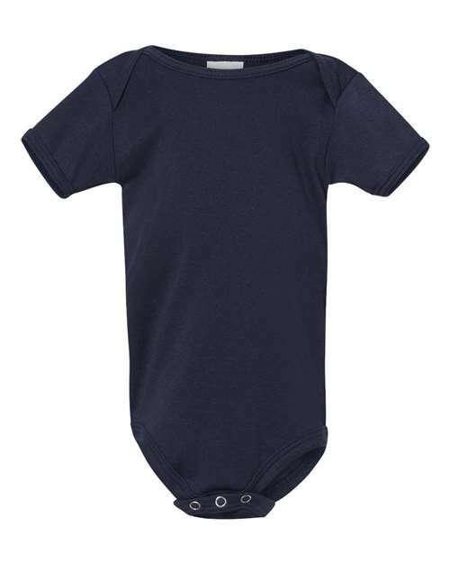 Ignite baby style: custom apparel ready one piece for toronto screen printing product code - Navy / 3/6