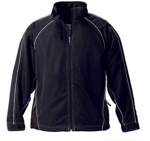 Ignite style: custom apparel and screen printing solutions ta77 - Black/Black / XS - Track Jacket