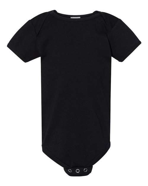 Ignite baby style: custom apparel ready one piece for toronto screen printing product code - Black / 12/18