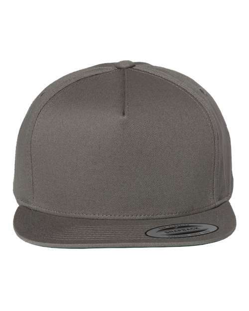 Ignite your brand: custom apparel ready snapback for live screen printing toronto cap700 - Dark Grey / Adjustable