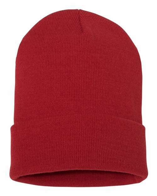 Ignite your style: custom apparel cuffed beanie. Live screen printing toronto available. Product code - Red / One Size