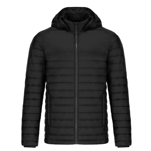 Ignite style: toronto custom apparel puffer jacket pj100 - Black / S - Puffer Jacket
