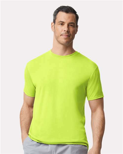 Ignite your brand: safety green custom apparel for live screen printing toronto! Product code - Safety Green / S