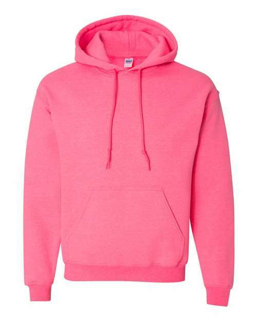 Ignite your brand: safety pink hooded sweatshirt for live screen printing toronto hb500 - Safety Pink / S