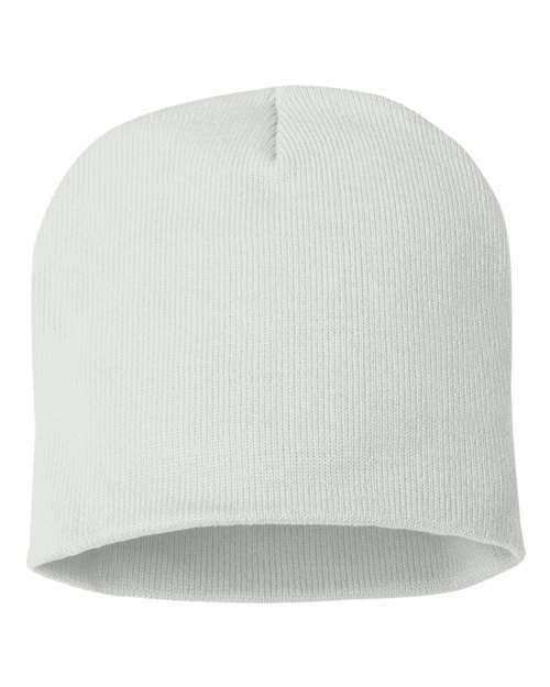 Ignite your style: custom apparel beanie sp08 - White / Single Unit - beanie