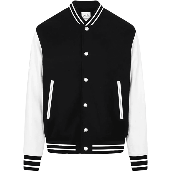 Ignite your style: custom apparel jacket toronto j042 - Black White / S - Jacket