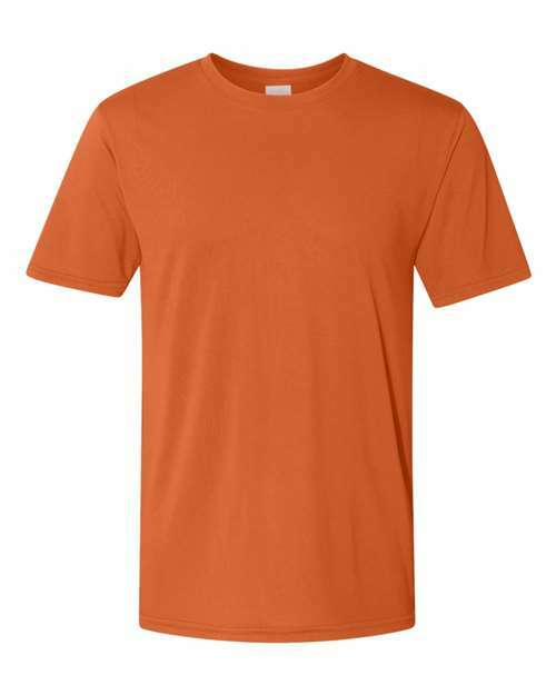 Ignite your style: sport orange tee for custom apparel