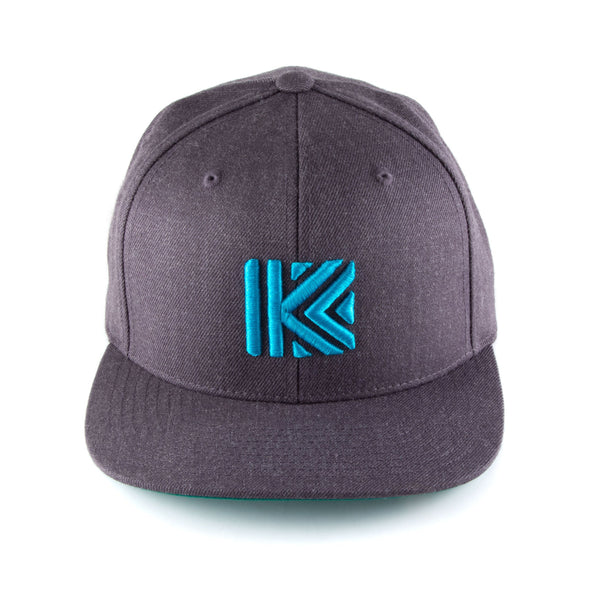 IKON Hat - Gray/Teal - Gray/Teal - Hats