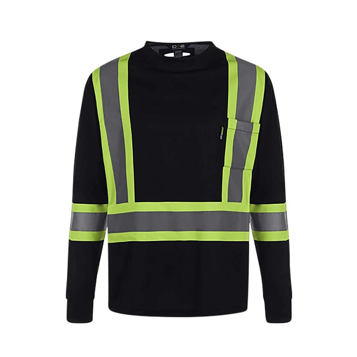 Illuminate: your custom hi-vis t-shirt with toronto screen printing ht100 - Navy / XS / XS - Hi-Vis T-Shirt