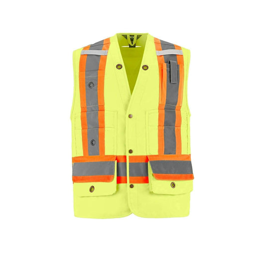 Illuminate: custom apparel hi-vis safety vest - v37 - Hi-Vis Yellow / S - Hi-Vis Safety Vest