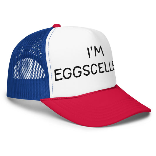I’m Eggscellent Regular Show Embroidered Foam Trucker Hat