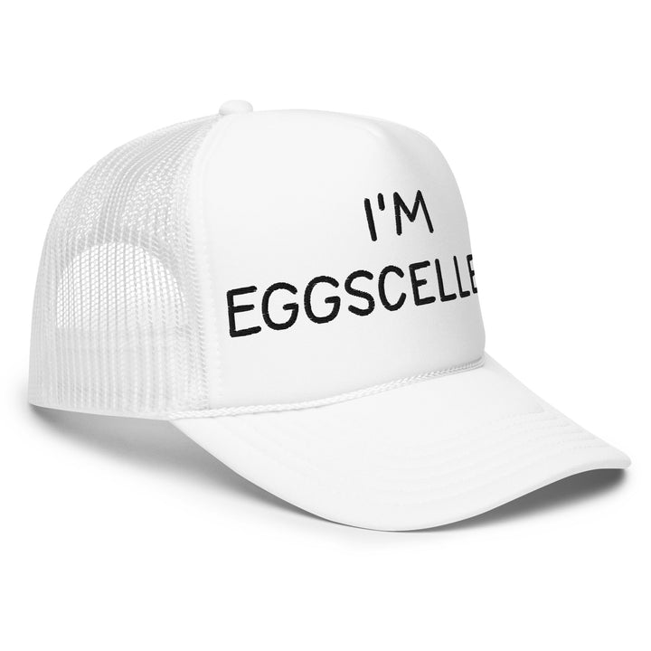 I’m Eggscellent Regular Show Embroidered Foam Trucker Hat
