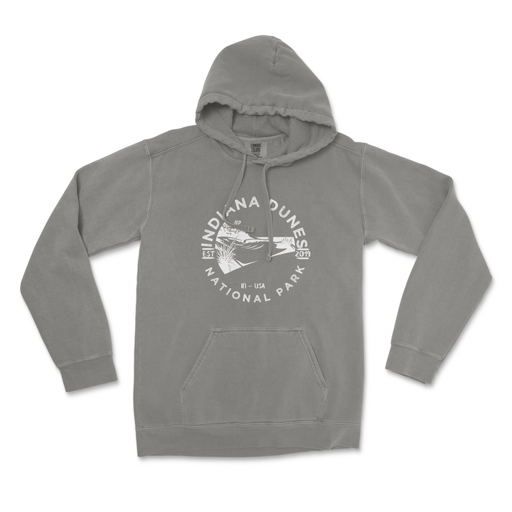 Indiana Dunes National Park Comfort Colors Hoodie - S / Grey - hoodie