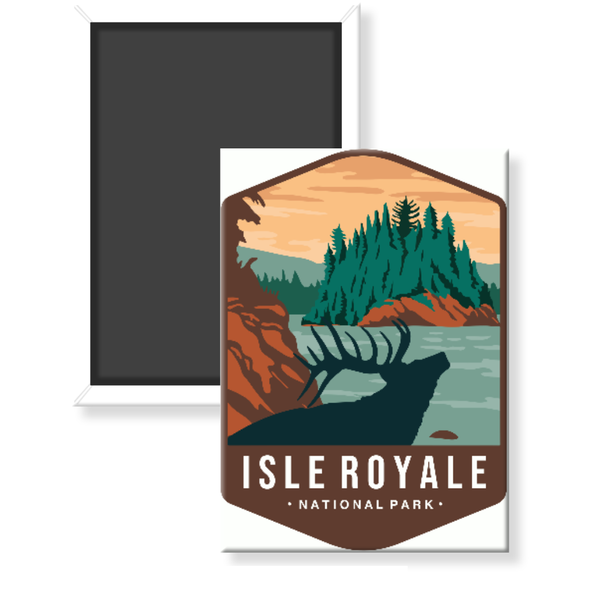 Isle Royale National Park Magnet - magnet