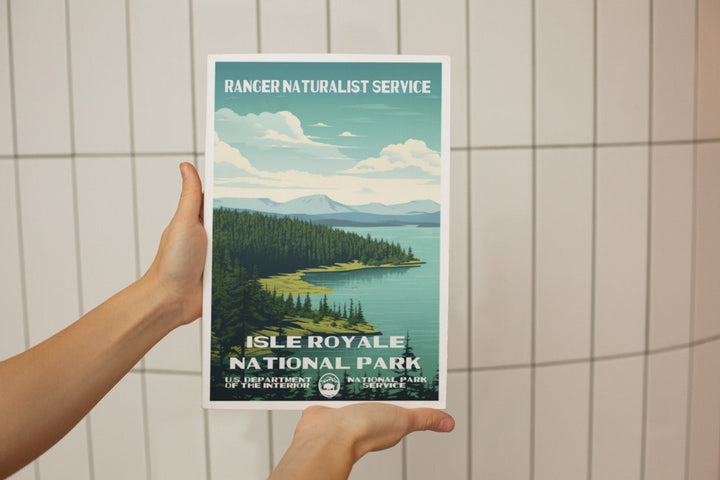 Isle Royale National Park Poster - poster