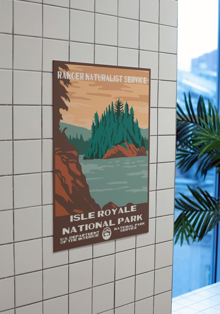 Isle Royale National Park Poster - poster