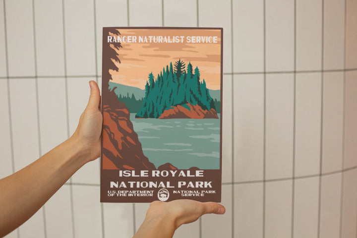 Isle Royale National Park Poster - poster